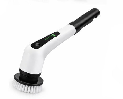 Rugged recharcheable eletric spin scrubber